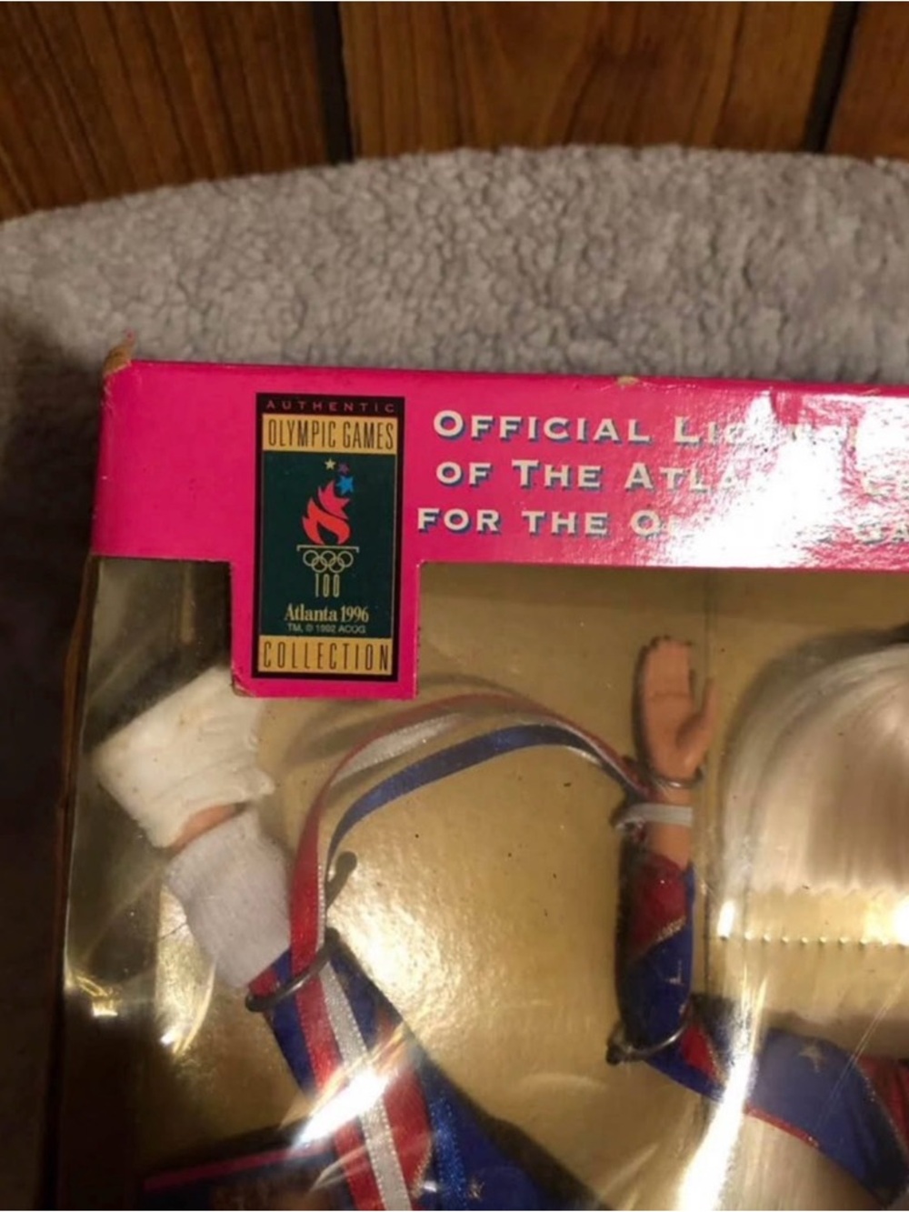 Vintage Barbie Athletic Doll - Pink, Blue & White Outfit - Picture 2 of 4